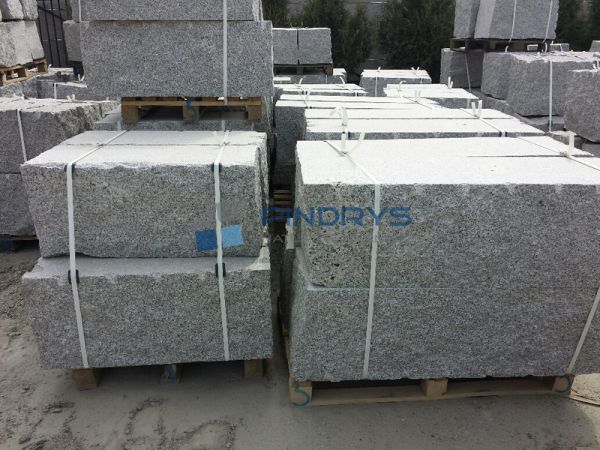 Granit Mauersteine, Granitsteine, Gartensteine 40x40x80 cm Lagerfugen gesägt, Trockenmauer